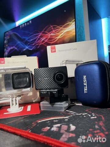 Экшн камера xiaomi yi 4k +