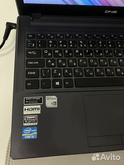 Ноутбук DNS W650EH-2 (HD)