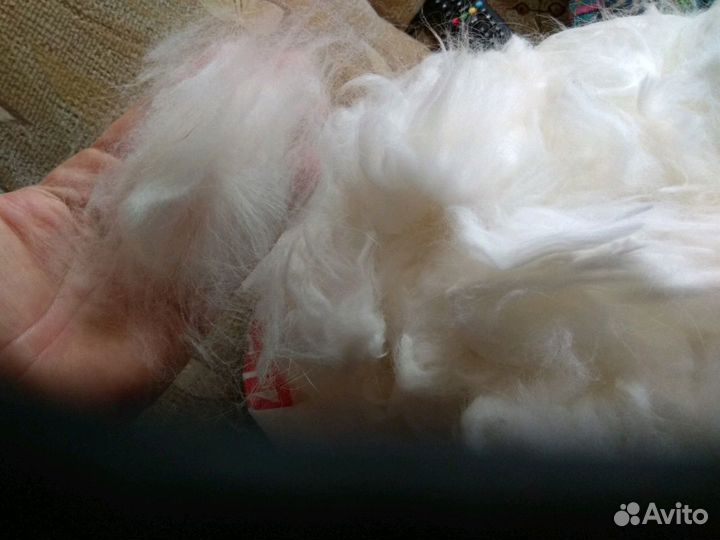 Пух ангорских кроликов