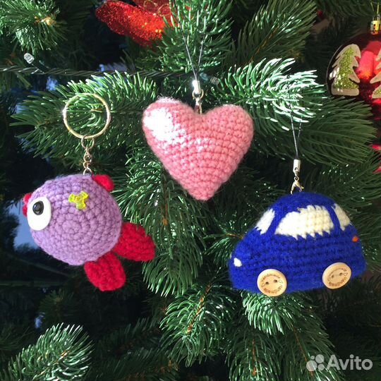 Аксолотль кит машинка рыбка дракон брелок/игрушк