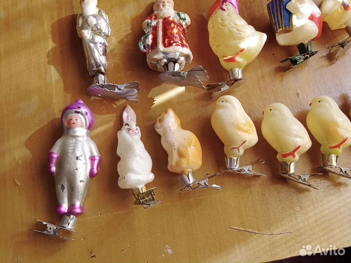 Елочные игрушки СССР