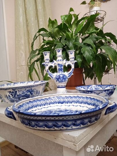 Гжель (авторские работы)