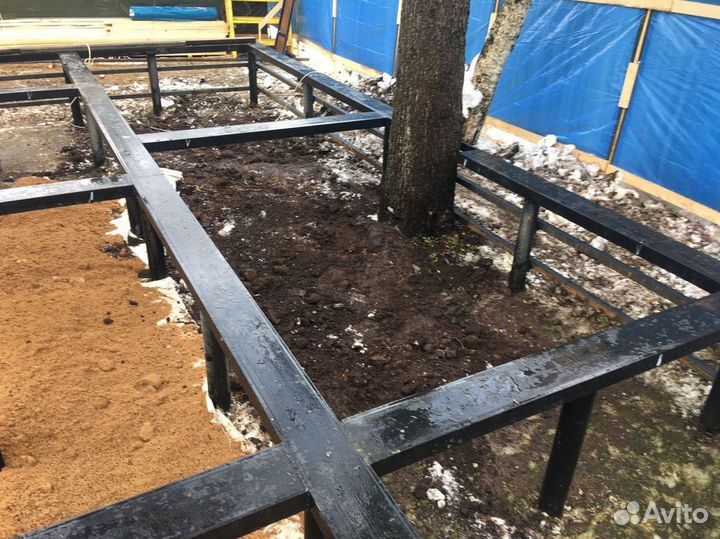 Винтовые сваи. Монтаж под ключ за 1 день