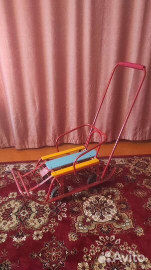 Санки на колёсах