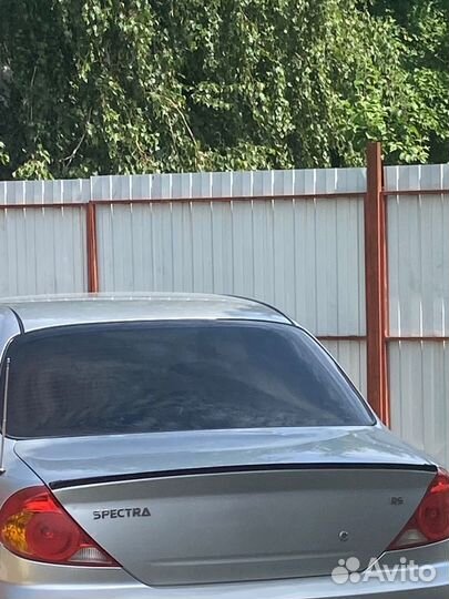 Лип спойлер kia spectra
