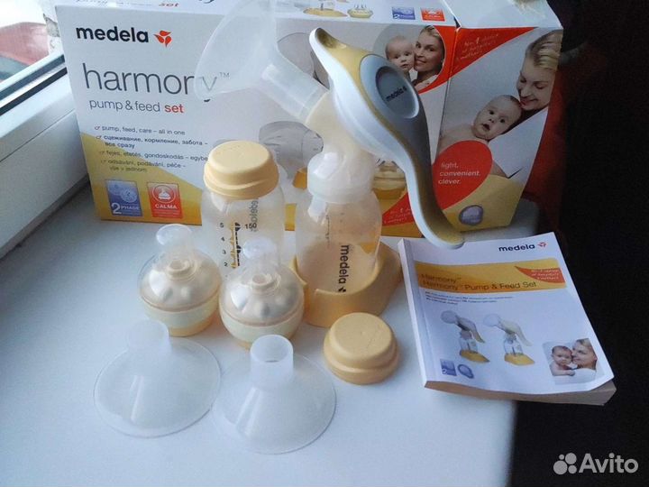 Набор Молокоотсос medela ручной Медела, Avent