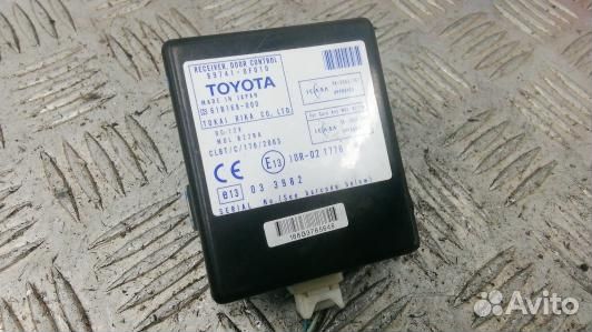 Блок управления toyota corolla verso 2 (6BR12NC01)