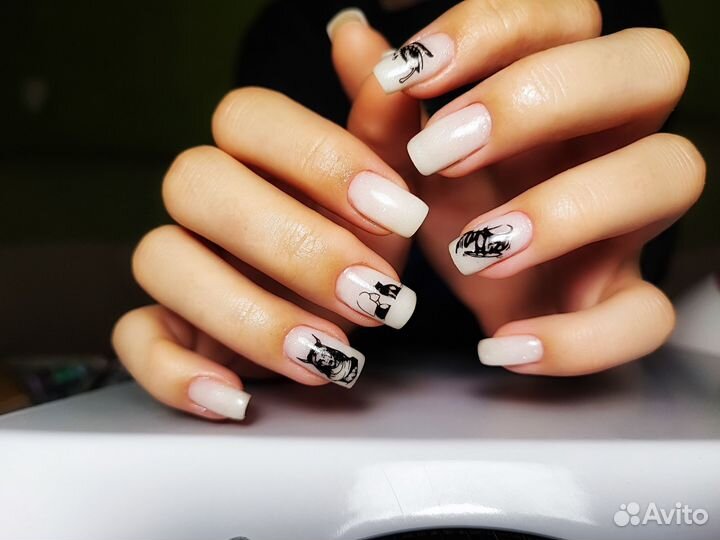 Маникюр гель-лак на дому