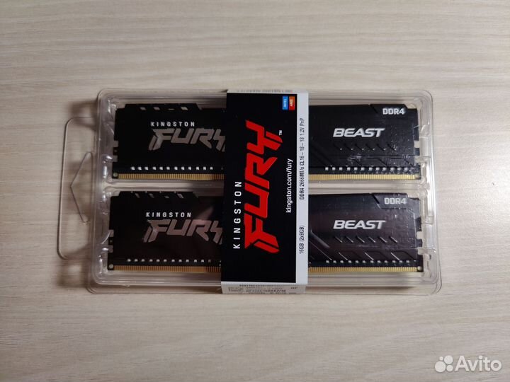 Оперативная память Kingston DDR4 16Gb 2666(новая)
