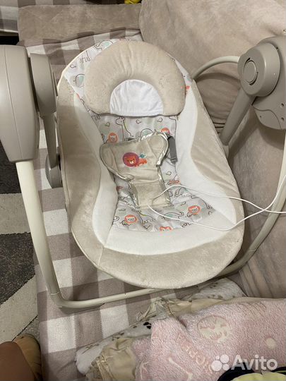 Детские электронные качели