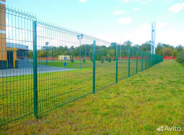 Забор 3Д гитерра под ключ