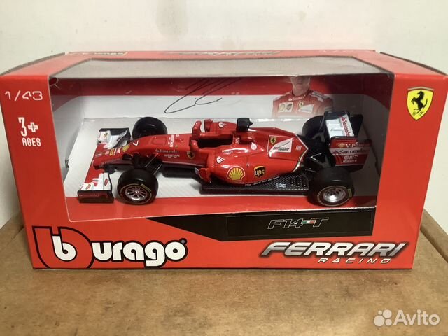 Модель автомобиля Ferrari F14 T 1:43 Burago