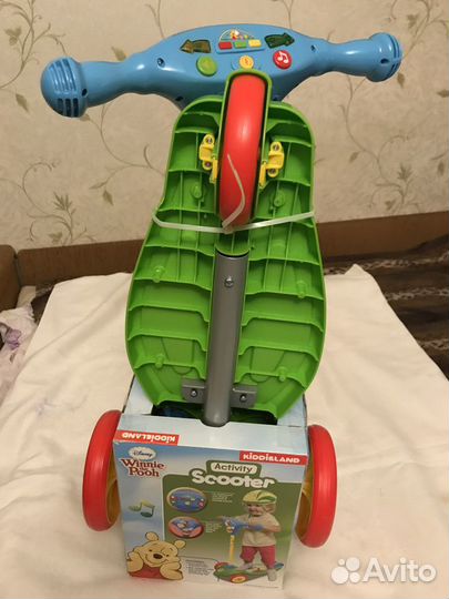 Kiddieland cамокат Винни Пух 3-х колесный