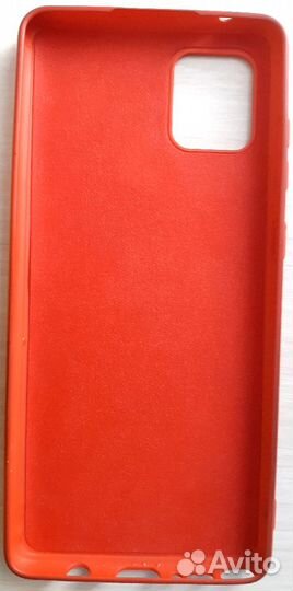 Чехол Galaxy A41 красный