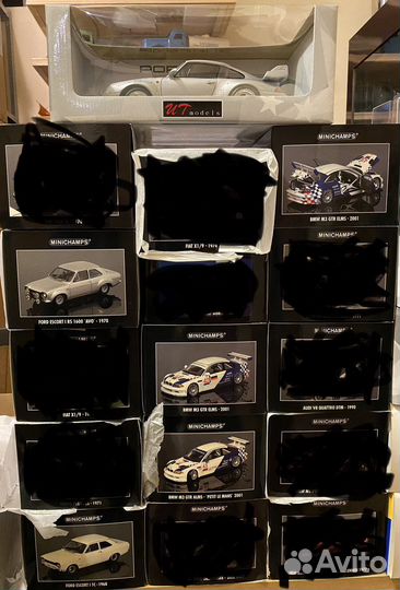 Модели фирмы Minichamps и Autoart 1/18