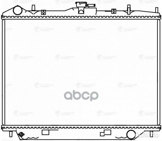 Радиатор охл. для ам Great Wall Hover (05),Hov
