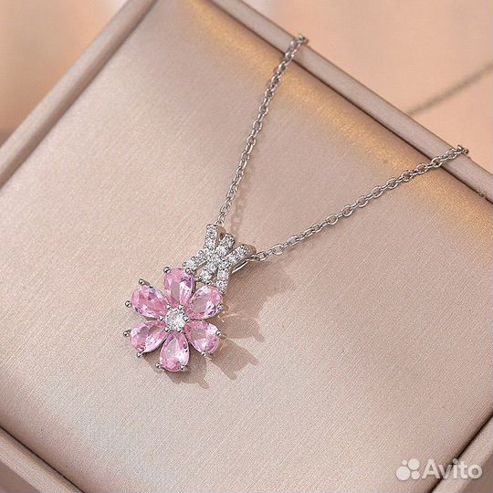 Комплект серьги и подвеска