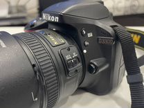 Зеркальный фотоаппарат nikon d3300 AF-S 50mm