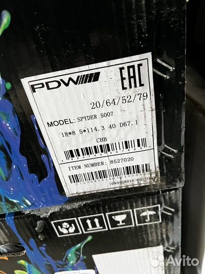 Литые диски r18 5x114 3 новые