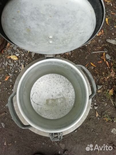 Фляга алюминиевая бу 40л