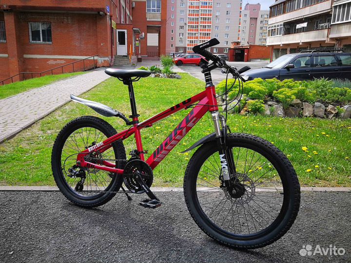 Скоростной велосипед 24 с дисковыми тормозами