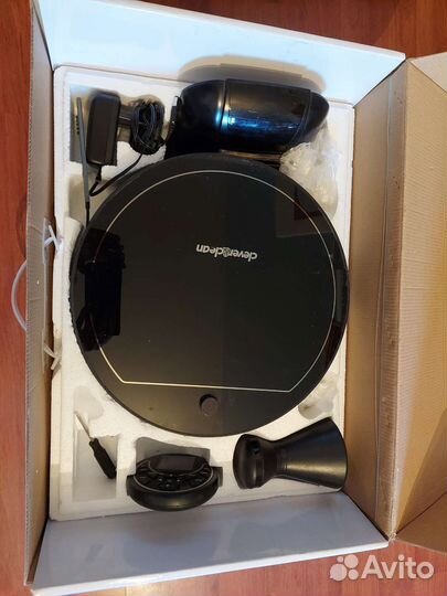 Робот-пылесос clever&clin z-series black diamond