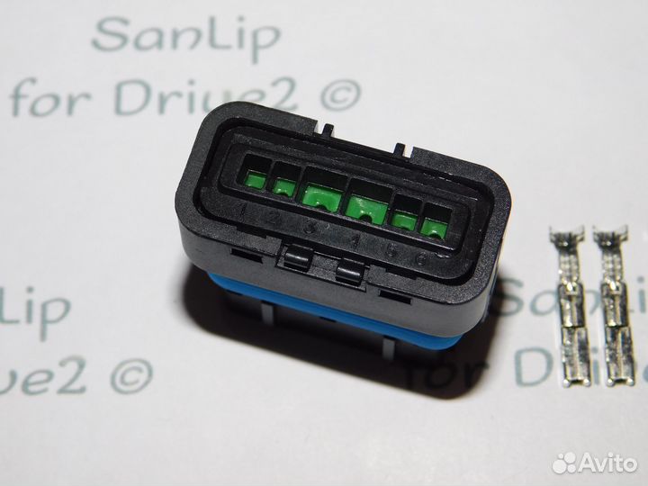 Разъем для бензонасоса Ford, Citroen