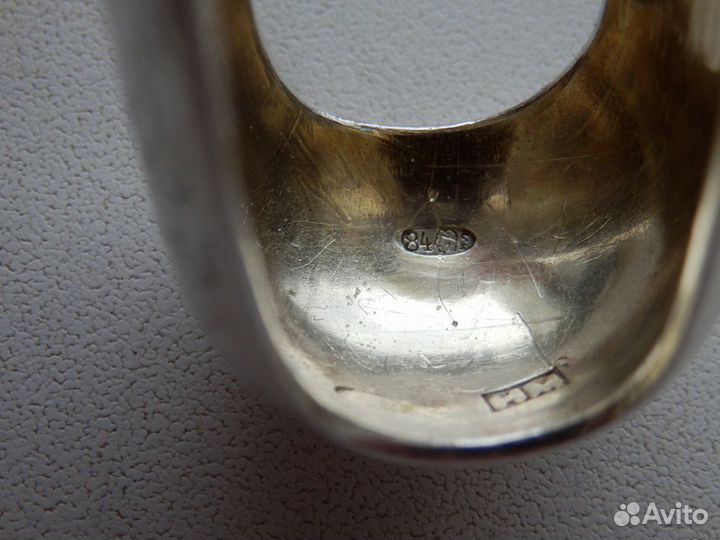 Щипцы для сахара царское серебро, Штихель