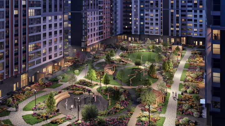 4-к. квартира, 108,3 м², 1/22 эт.