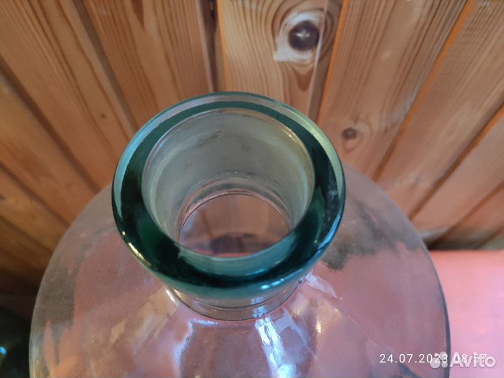 Банка большая 25 литров стеклянная с крышкой