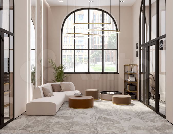 2-к. квартира, 77 м², 7/16 эт.