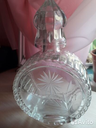 Графин хрустальный СССР