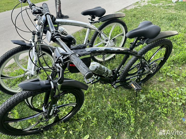 Велосипед на литых дисках bmw