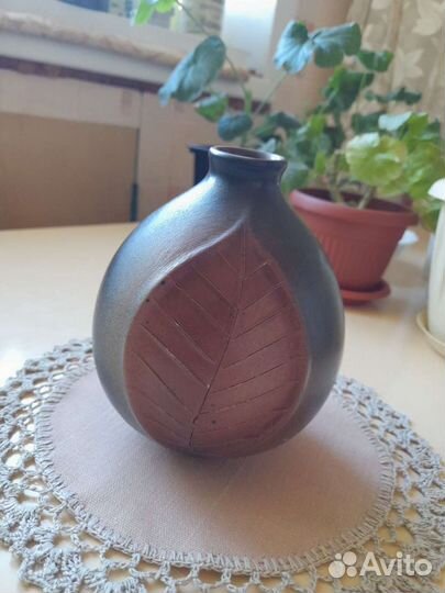 Ваза для цветов керамика