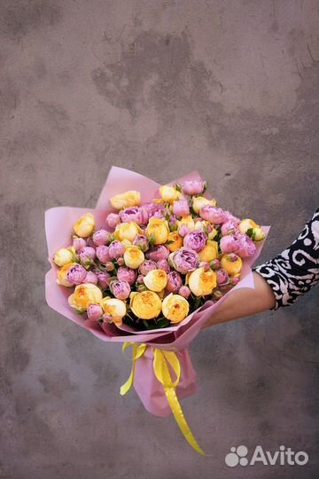 Живые цветы букеты