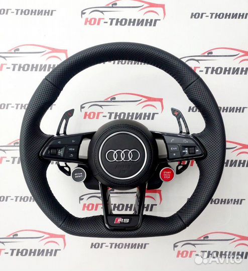 Руль audi RS + подушка Audi