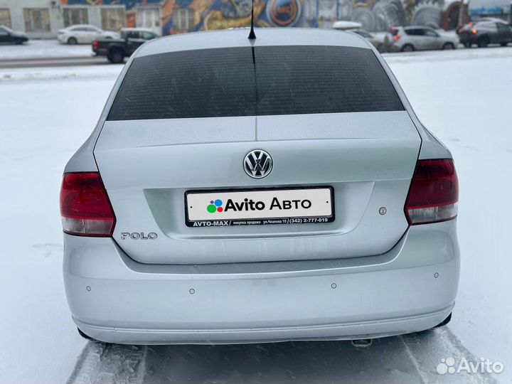 Volkswagen Polo 1.6 AT, 2011, 127 500 км