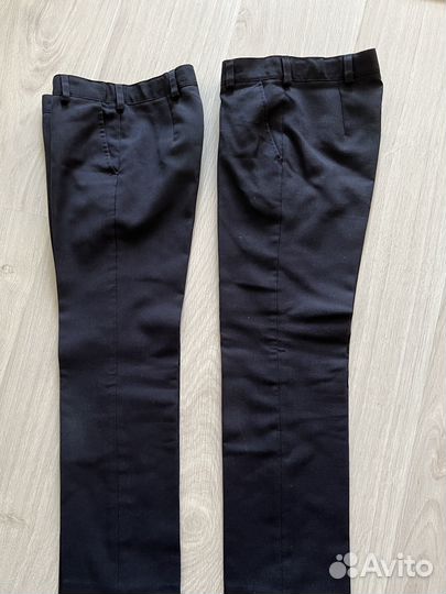 Брюки Школьная страна темно-синие 128-60-57