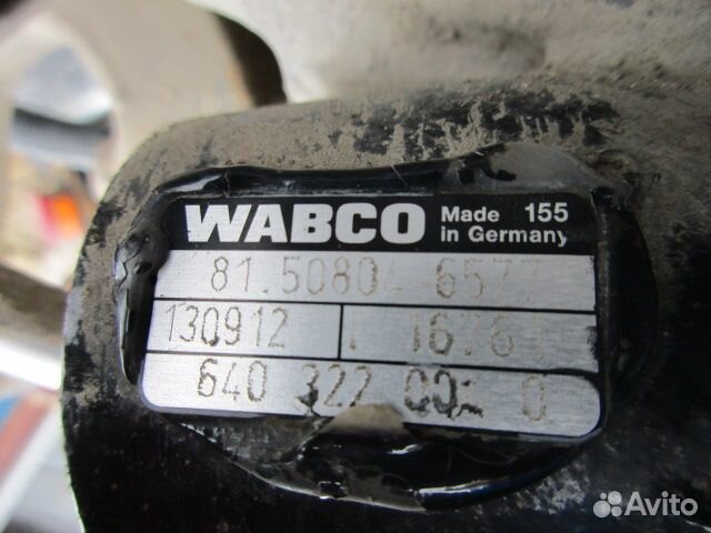 Суппорт тормозной передний левый MAN TGS