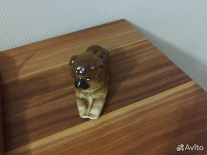 Фарфоровые статуэтки собака лфз