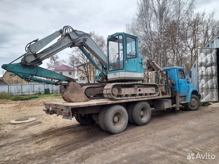 Аренда автокрана и экскаватора