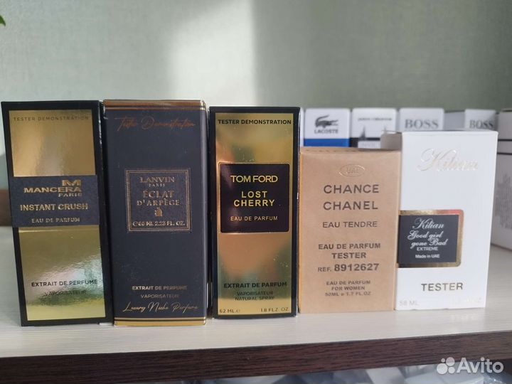 Духи тестеры 62 мл duty free