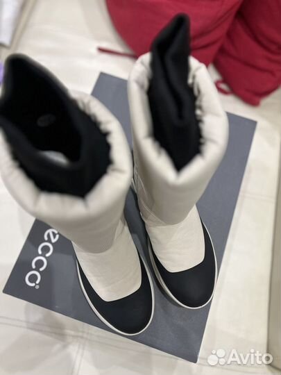 Дутики ботинки ecco