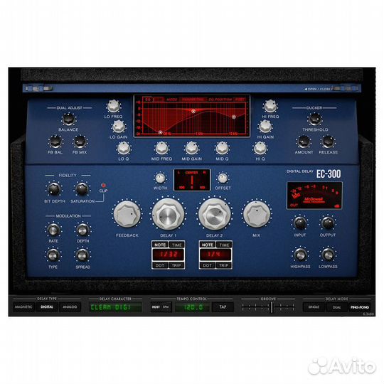 Mcdsp EC-300 Echo Collection Native v6 VST лиценз