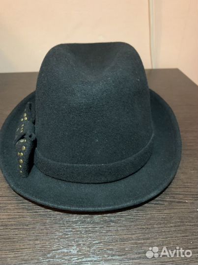 Шляпа женская черная