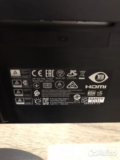 Монитор hp