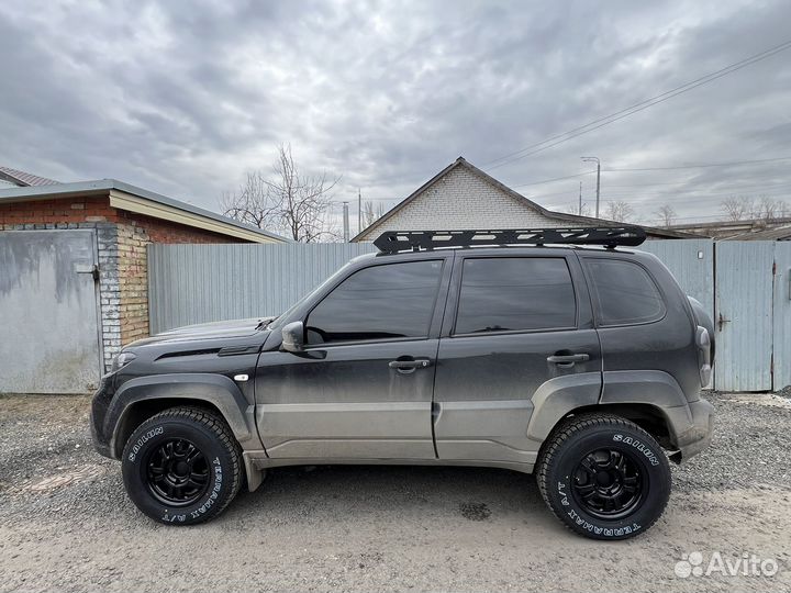 Багажник на крышу niva chevrolet travel тревел