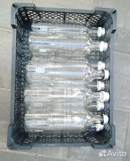 Бутылка стеклянная