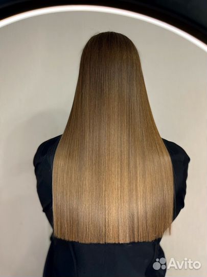 Кератиновое выпрямление и ботокс волос