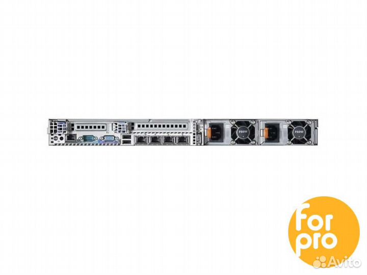 Сервер dell R620 8SFF 2xE5-2643 112GB, H710